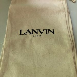 COPY - Lanvin Paris Sleeper Dust Bag Shoes Bags Travel